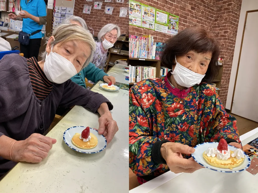 みんなでおやつ作り