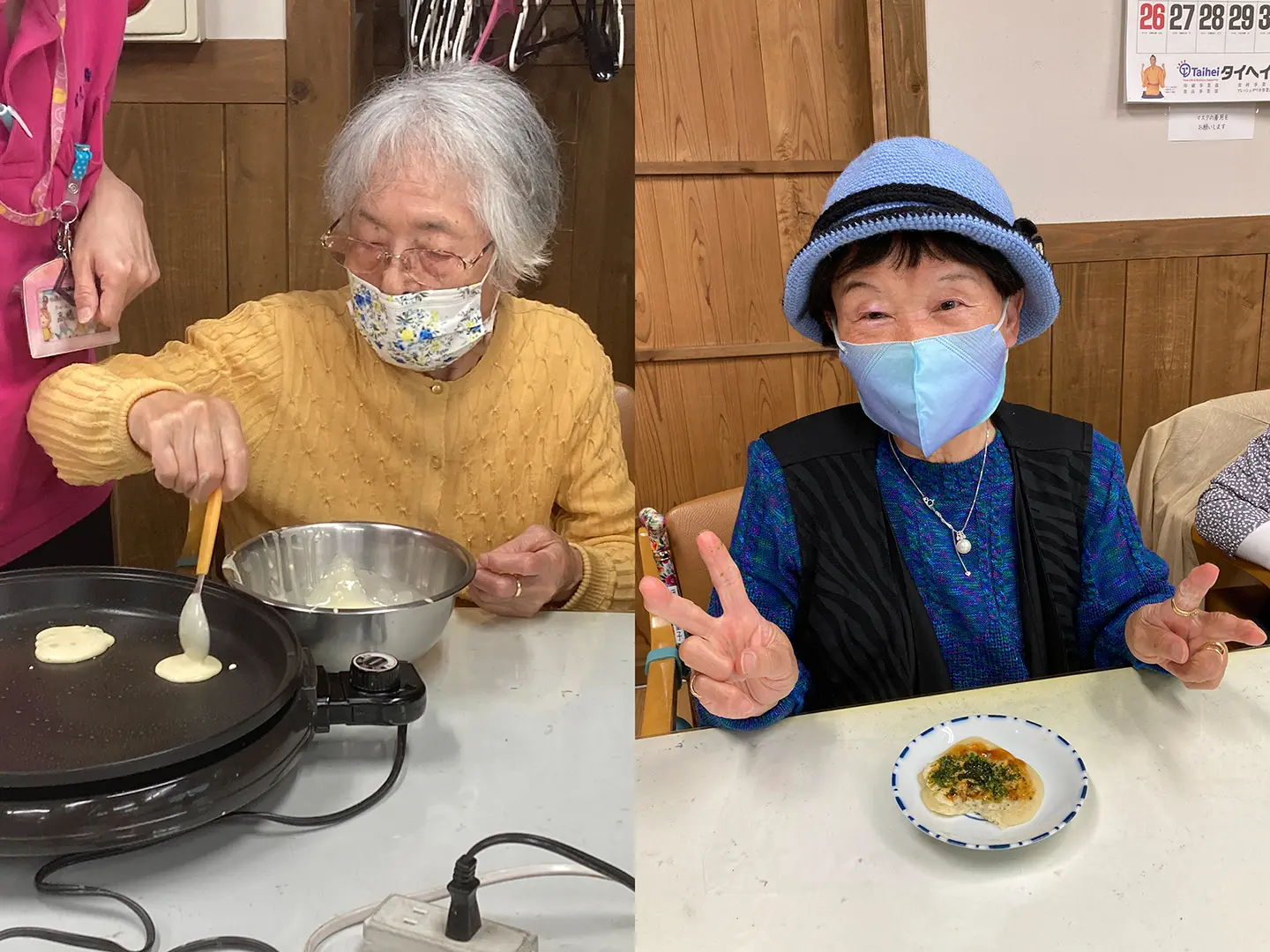 みんなでおやつ作り